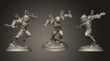 Military figurines Dekwat 3d model
